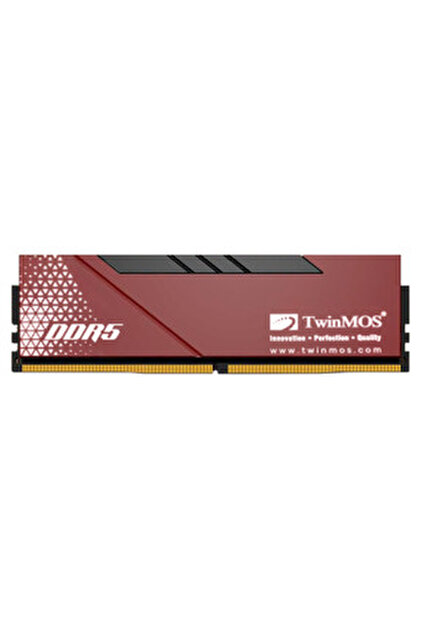 ramu1reo　新型トライトン　ローズレッド　FW TwinMOS DDR5 32GB (2x16GB) 5600MHz CL36 Desktop Ram Soğutuculu
