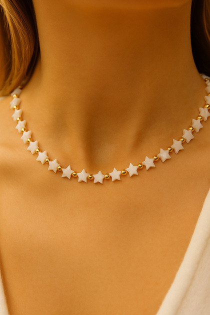 Stone Star Necklace