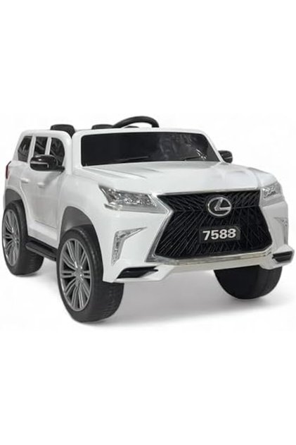 Electric Ride On Car Lexus LX570 With 4 Motors AWD, Kids Electric Car With Powerful 12V Battery, Powered Ride on Car for Childrens with Remote Control, For 2-9 Years