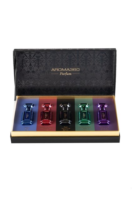 Luxury Parfum Discovery Set - 5-Piece Fragrance Collection with 10mL Coffrets