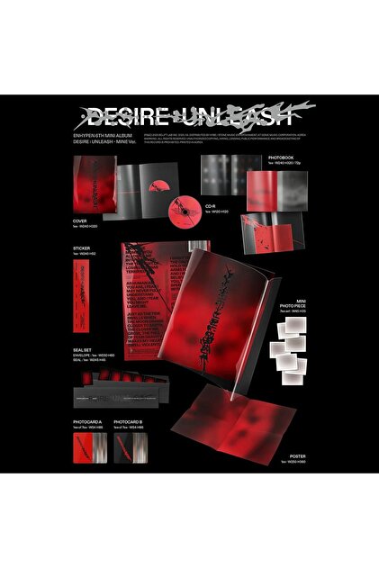 Kpop Dünyasi ENHYPEN – DESIRE : UNLEASH Mine Ver. - Fiyatı, Yorumları