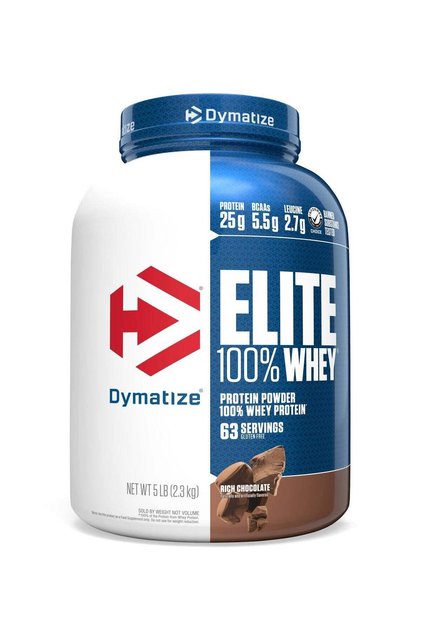 Elite 100% Whey Protein Powder Rich Chocolate 5Lb