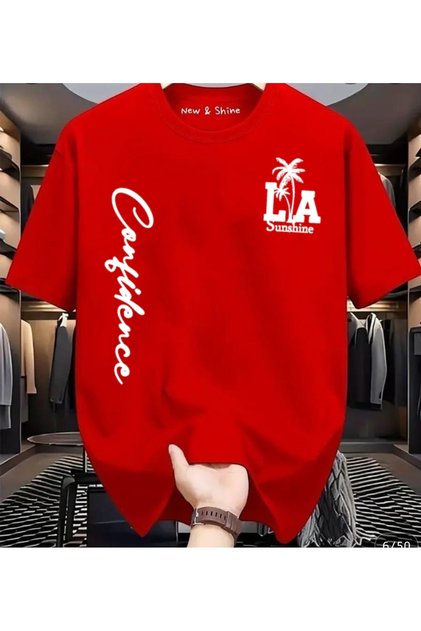 La California Printed Oversize T-Shirt