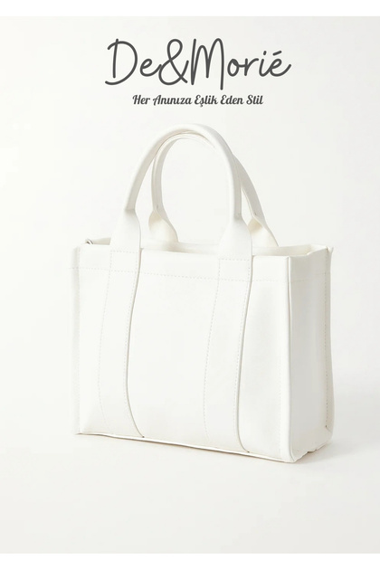 Dm2781 Women's Modern White Handbag