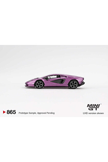 情事　LP Genel Markalar 1/64 865 Lamborghini Countach LPI 800-4 Viola 30th