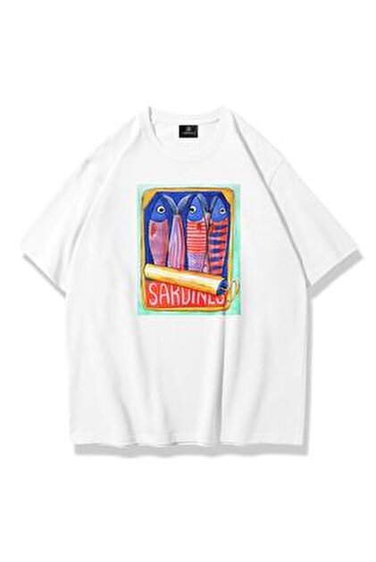 Trendiz Unisex Venice Beach Tshirt Beyaz - Fiyatı, Yorumları