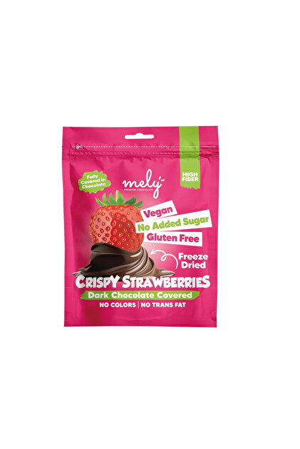 MELY GLUTENSİZ SEKER ILAVESIZ VEGAN CIKOLATA KAPLI FREEZE DRY