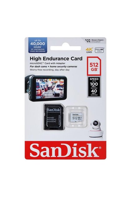 Карта памет SanDisk SDSQQNR-512G-GN6IA, 512GB, microSDXC, Клас 10, UHS-I U3