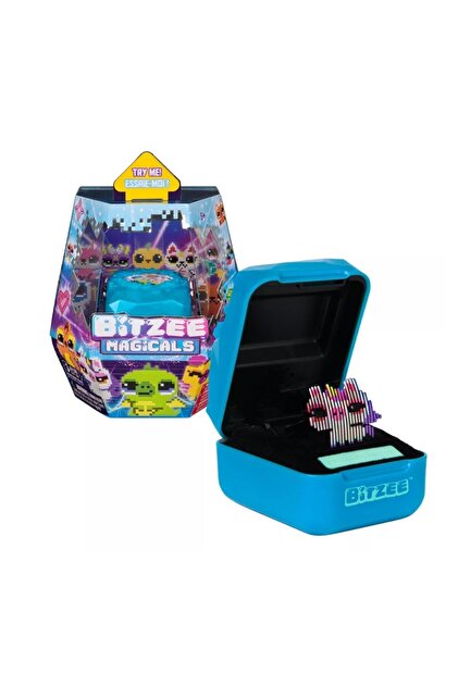 Jucarie interactiva Bitzee Magicals Animalut Digital 20 Personaje Albastru deschis