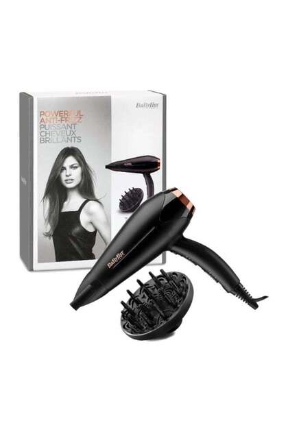 BaByliss DC Motor Hair Dryer, 2200W, 3 Heat And 2 Speed Settings With Cool Shot Button, Ionic Techno