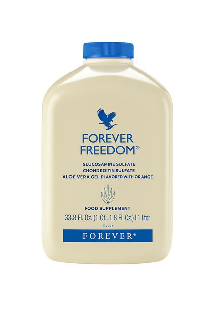 Forever Freedom 1 Litre | Glukozamin ve Kondroitin İçeren Portakal Aromalı Aloe Vera Jel