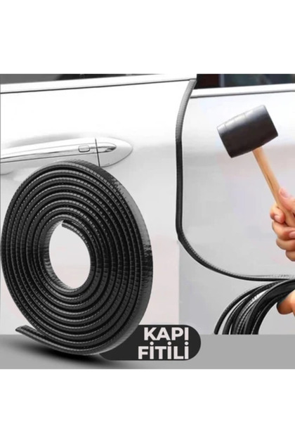 Alfa Romeo 145 Kapı Koruma Fitili Çarpma Çizilme Önleyici Siyah 5 Metre