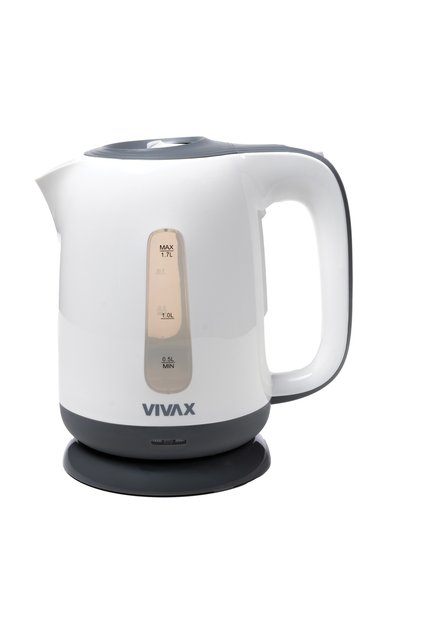 Λέβητας Vivax WH-170BW, 2200 W, 1,7 λίτρα, Λευκό/Γκρι