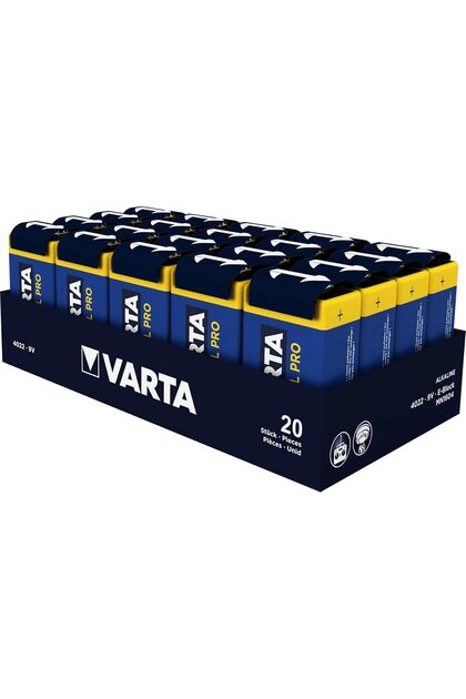 Σετ 20 μπαταριών 9v βιομηχανικές 4022 Lr61, αλκαλικές,