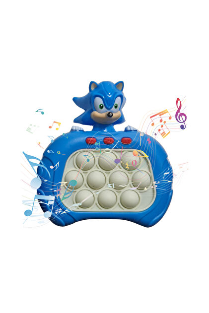Besify Sanrio Sonic Figürlü Işıklı Müzikli Popit Eğitici Oyuncak