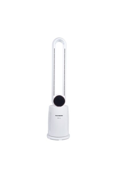 Ventilator Turn Digital cu Telecomanda HB-5957AB, 65W, 12 Viteze, Temporizator