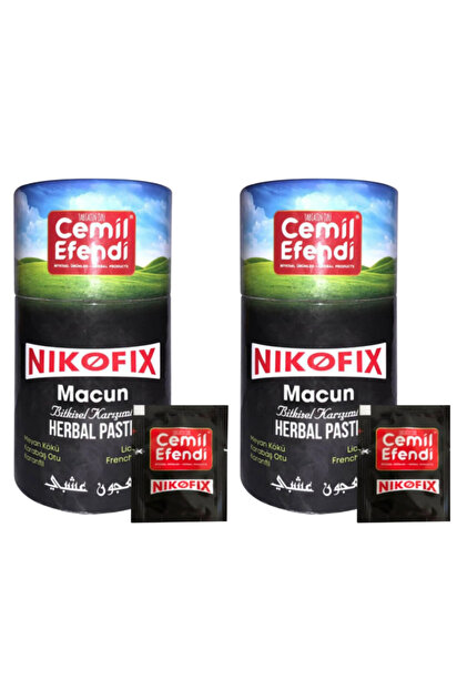 2 Adet Sigara Bıraktırıcı Bitkisel Macun Nikofix Garantili