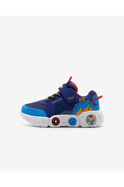 Skechers METEOR-LIGHTS Küçük Erkek Çocuk Mavi Işıklı Spor Ayakkabı