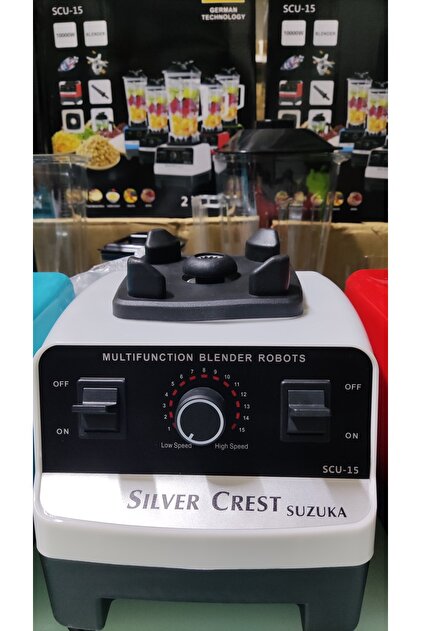 Silver Crest Sürahi 10000w Blender Cafe Blender Buz Kırıcı Renkler