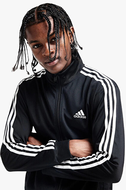 adidas M 3S Tr Tt Ts Erkek Günlük Eşofman Takımı IC6747 Siyah