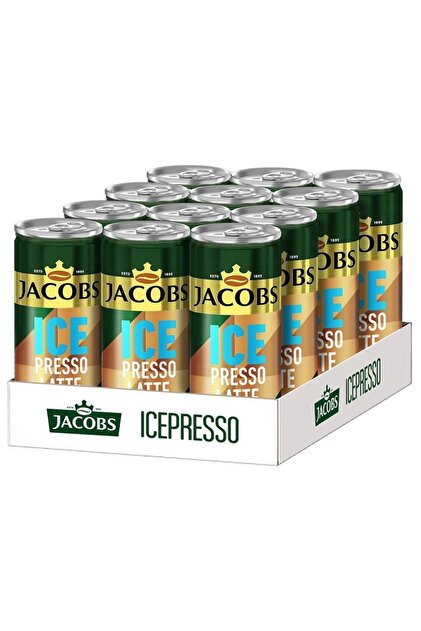 Jacobs Icepresso Latte Soğuk Kahve 250 ml X 12 Adet - Fiyatı