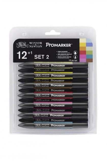 Winsor & Newton Promarker 12-Piece Set 2