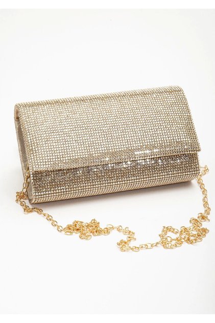 Small Stone Handbag Gold