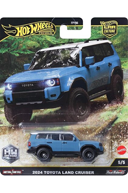 HOT WHEELS Premium Car Culture Off Road - 2024 Toyota Land Cruiser