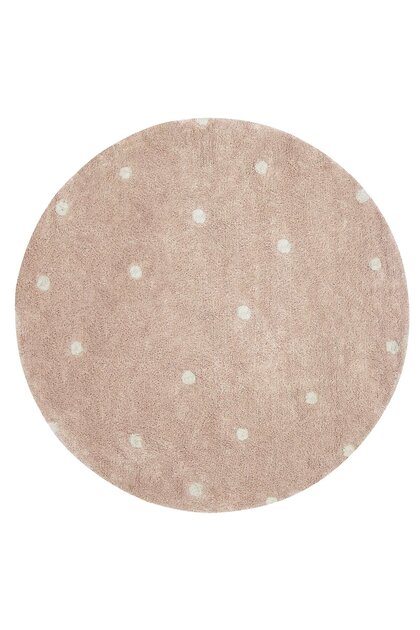 Halı, Round Dot Rose