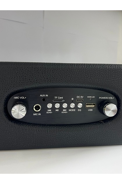 HC-20 heartfelt Singing in the Rain 未使用 ACL ACS-19 20W Mikrofonlu Retro Müzik Kutusu Bluetooth Hoparlör