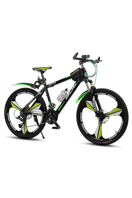 21 Speed Drivetrain, Aluminum Frame, 26 Inch Wheels, Disc Brakes, Mountain Bike for Men and Women