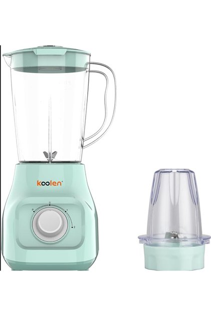 350W 2-In-1 Electric Blender, Green