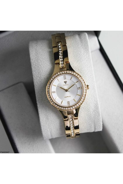 Fs600947 Women's Wrist Watch with Steel Band