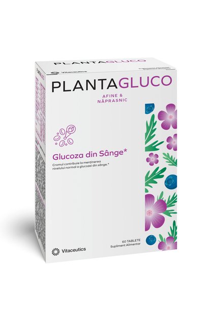PlantaGluco, 60 tablets x 2 cutii