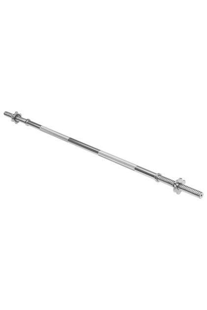 Bară dreaptă din oțel cromat activ, 120 cm, cu manșoane filetate