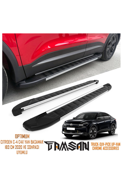 TAMSAN CITROEN C-4 C4X OPTIMUM MODEL YAN BASAMAK GRİ 183 CM 2020