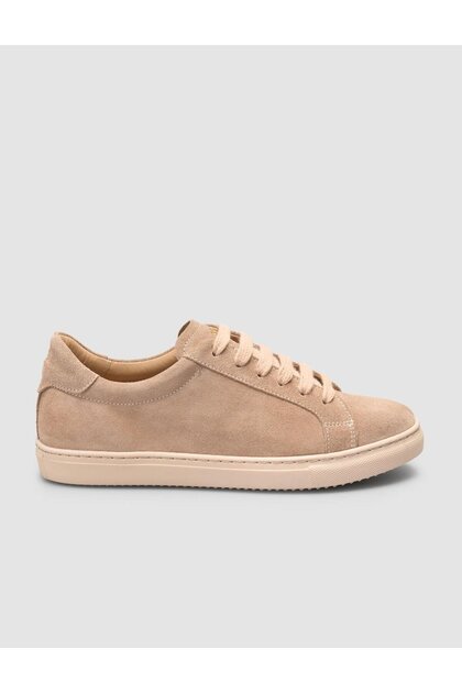 Monamae Suede Cream Women's Sneaker