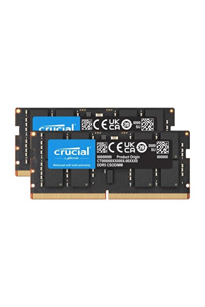 Crucial 64GB Kit (2X32GB) Ddr5 4800 Sodımm CL40 (16GBIT
