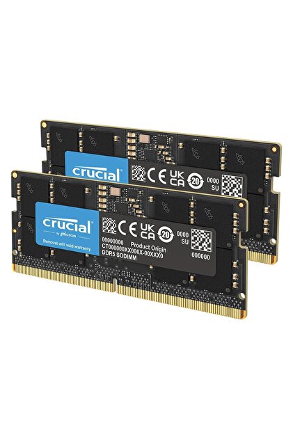 Crucial 32GB (2x16) 6400MHz CL52 DDR5 Dizüstü Bilgisayar RAM