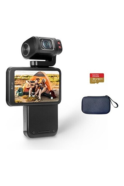 Videocamera ORDRO M3 5K – WiFi, IR Night Vision, Touch Screen Ribaltabile 3.5″, Batteria 3250 MAh E Scheda 64GB Inclusa