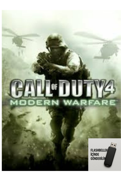 🎮 Call of Duty 4 Modern Warfare PC Oyunu | Full Türkçe | Flash Bellekli Kurulum | Windows Uyumlu