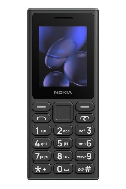 105 (2024) Мобилен телефон с две SIM карти, черен, 2G, USB-C, FM радио, 2" дисплей, батерия 1000mAh