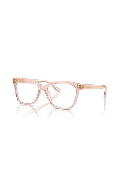HC 6242U Women's Square Eyeglasses Frame - 53 mm Lens - Transparent Dusty Rose