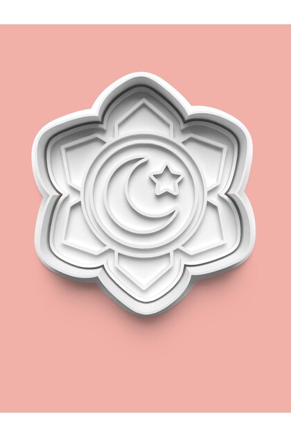 Moon Star Themed Cookie Mold and Sugar Dough Mold