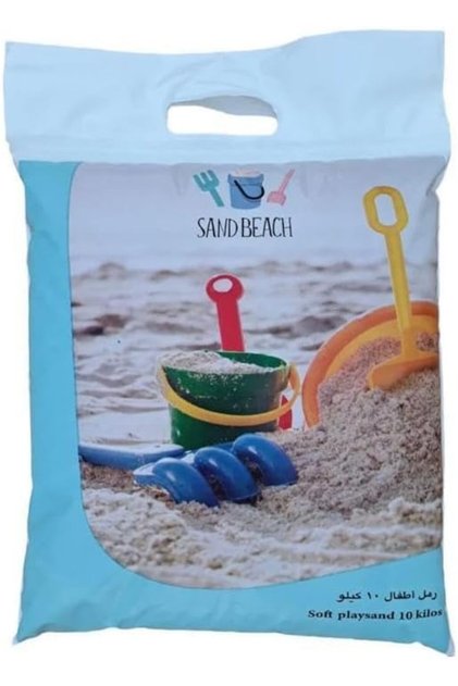 White Sterilized Sand, 10 KG, Natural Washed and Filtered, Dust-Free, Safe for Children from Allergi