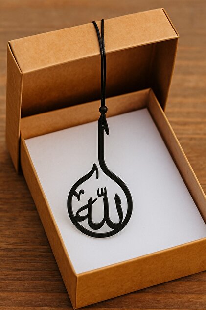 معدن ستانلس ستيل مكتوب عليه إله إله. زخرفة مرآة الرؤية الخلفية المزخرفة، ملحقات السيارة، زينة السيارة
