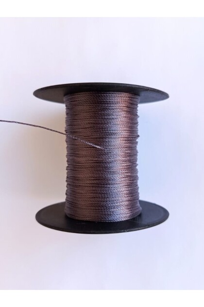 0.5 mm 100 Meters Polyester Rosary String Dark Gray Color Polyester String