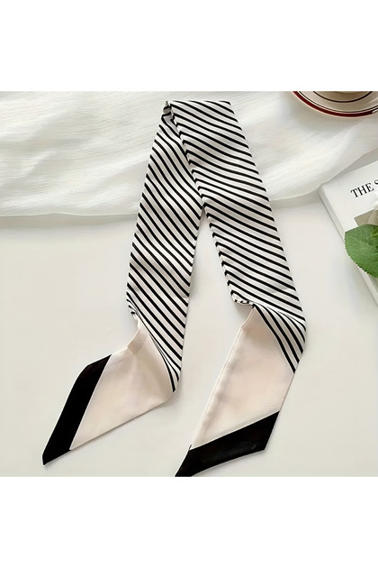 Design Kerchief, Stylish Thin Neck Shawl Bag Accessory