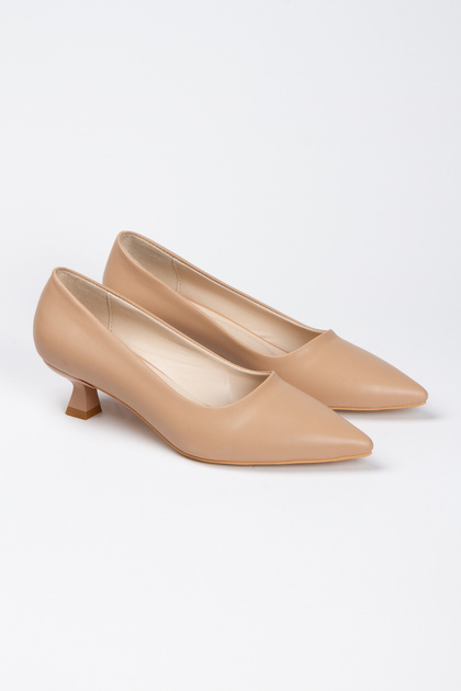 Women's 3 cm Heeled Pointed Toe Shoes