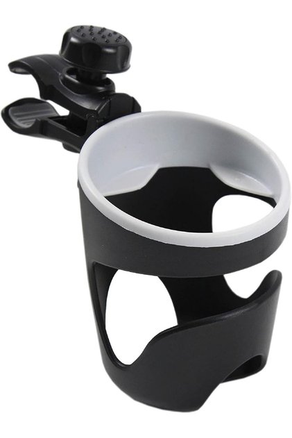 Universal Cup Holder for Stroller, Adjustable Large Caliber Bottle Holder, 360 Degree